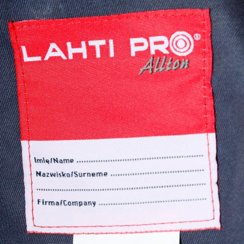 Jacheta de lucru mediu-groasa LAHTI PRO LPAB882XL, cu 5 buzunare, poliester si bumbac, masura 2XL/188, gri
