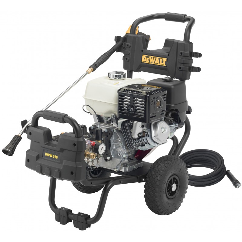 Masina de spalat cu presiune DeWALT DXPW0010E, motor benzina Honda GX390, 11.7 CP, 87 kW, 250 bar, 900 l/h