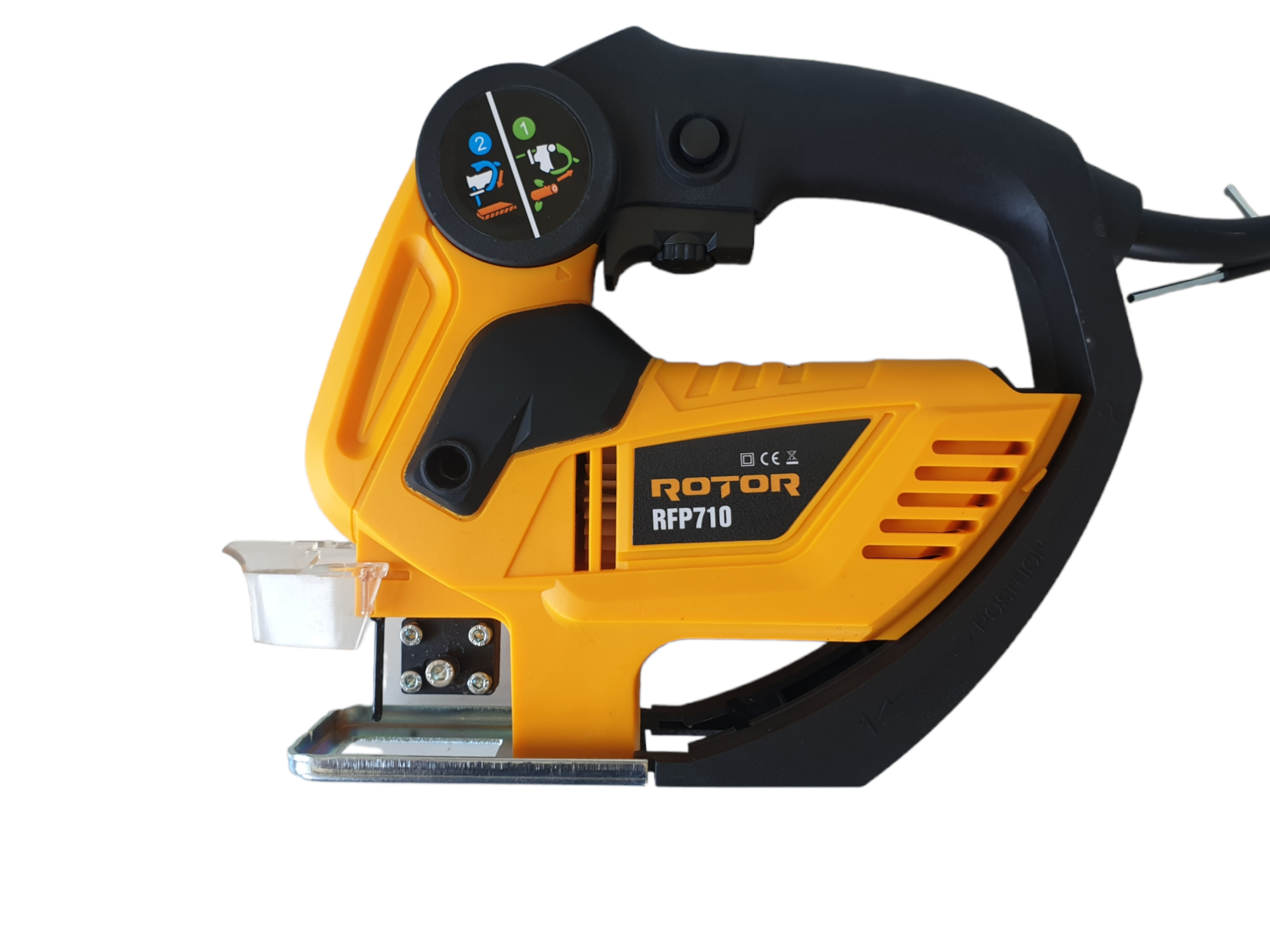 Fierastrau pendular/fierastrau tip sabie 2in1 ROTOR 12057 RFP710, 710 W, 3000 rpm