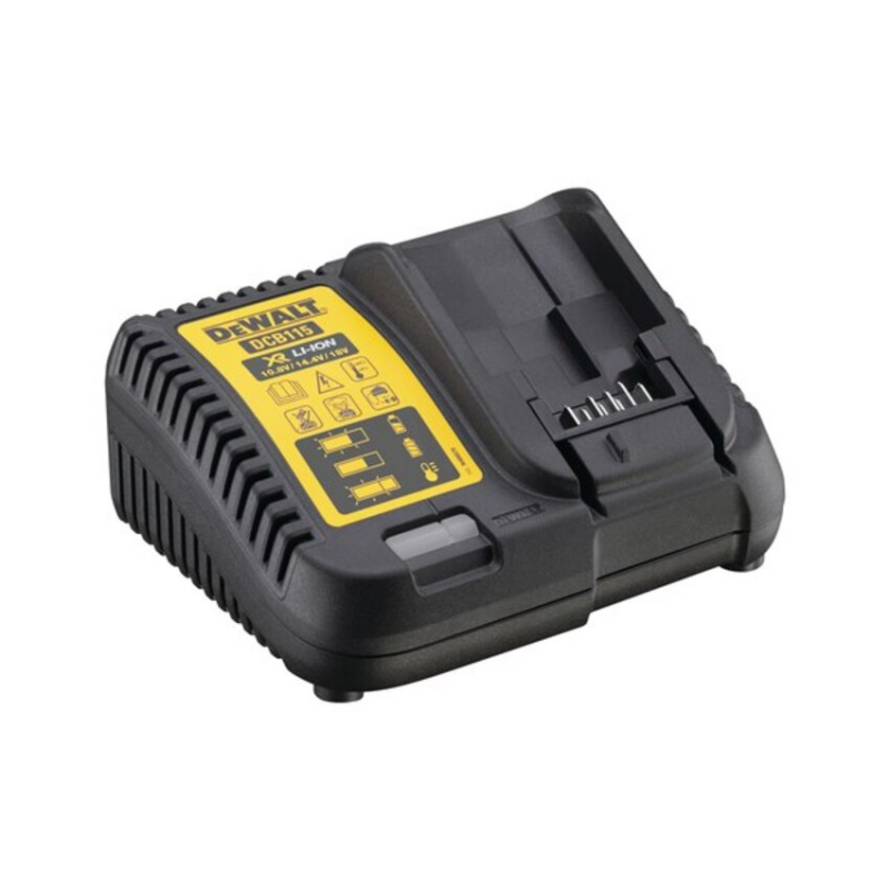 Set 3 scule electrice DeWALT DCK384P2T, masina de gaurit si insurubat DCD796, masina de insurubat cu impact DCF887, polizor unghiular DCG405