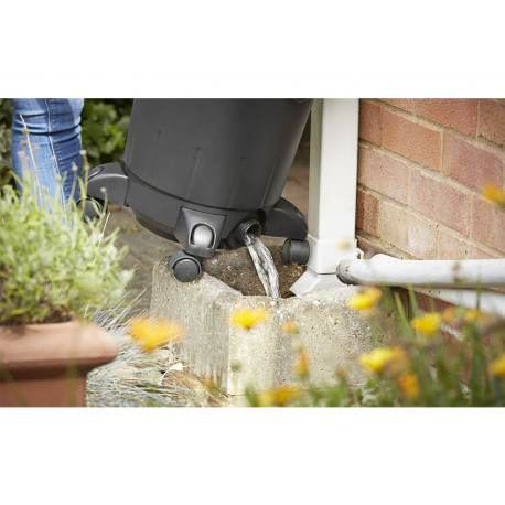 Aspirator umed/uscat STANLEY SXVC50 XTDE, 1600 W, 2460 l/min, volum rezervor 50 litri, cuva inox, 2 roti frontale pivotante