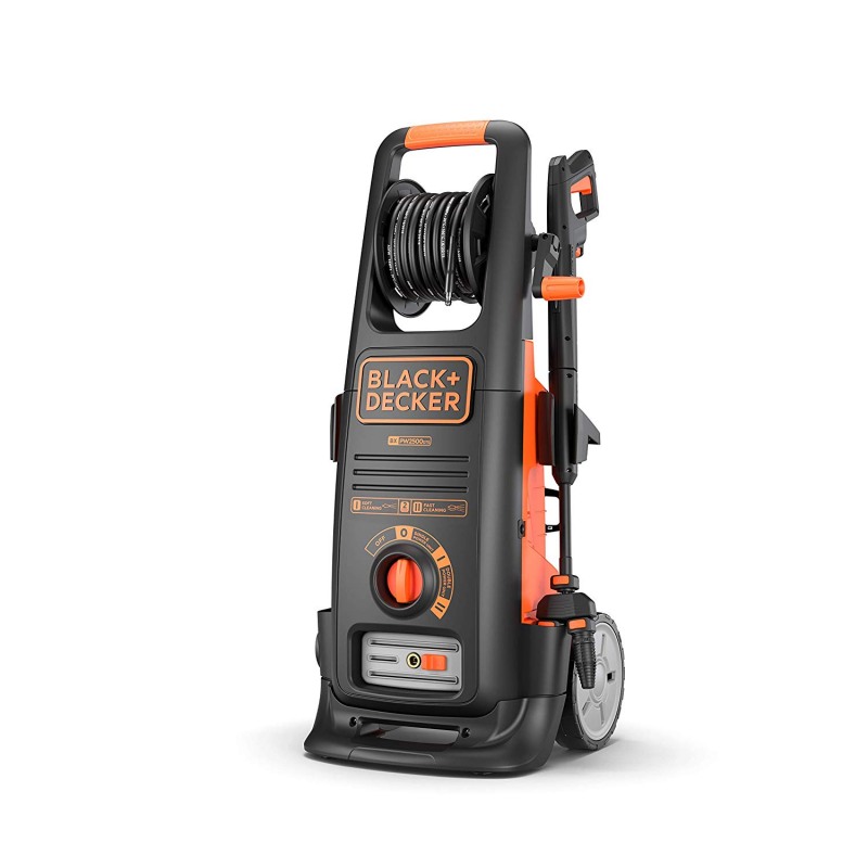 Masina de spalat cu presiune Black & Decker BXPW2500DTS, cu 2 motoare, 2500 W, 150 bar, 810 l/h