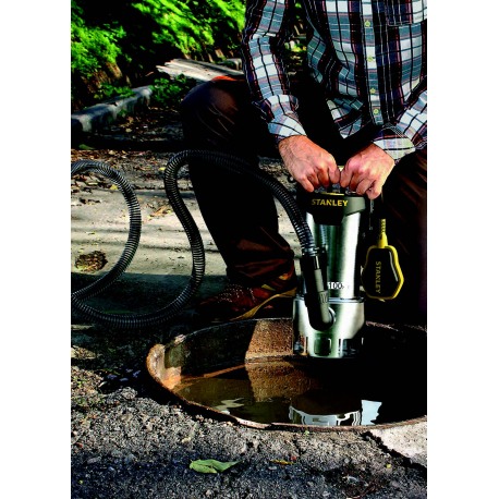 Pompa submersibila STANLEY SXUP1100XDE, pentru apa murdara, 1100 W, 16500 l/h