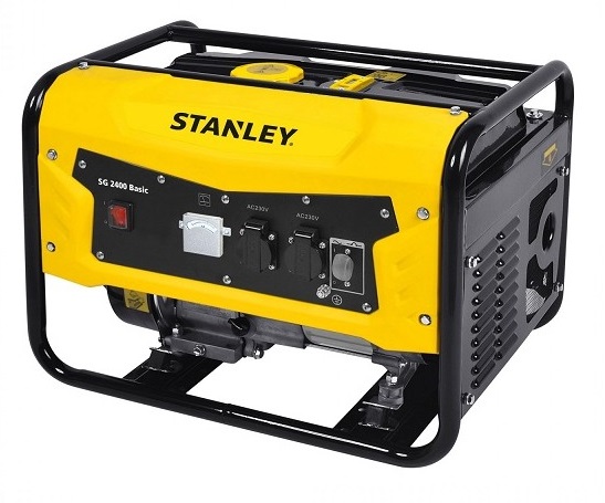 Generator de curent electric STANLEY SG2400, 2400 W, 2 x 230V / 1 x 12 V DC, 6.3 A