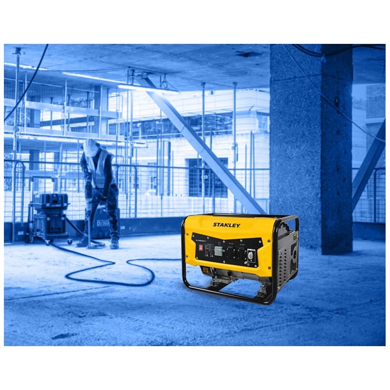 Generator de curent electric STANLEY SG2400, 2400 W, 2 x 230V / 1 x 12 V DC, 6.3 A