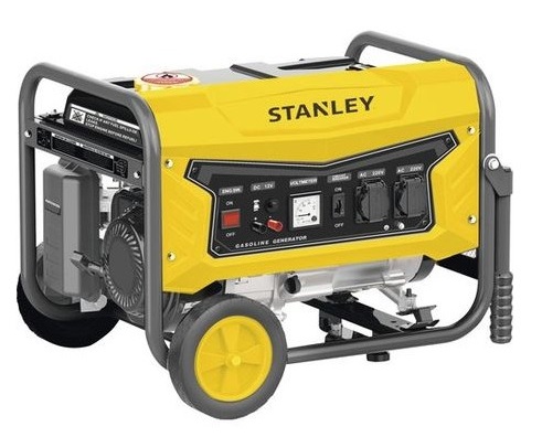 Generator de curent electric STANLEY SG3100, 3100 W, motor benzina 4T, 6.5 CP, 2 x 230 V