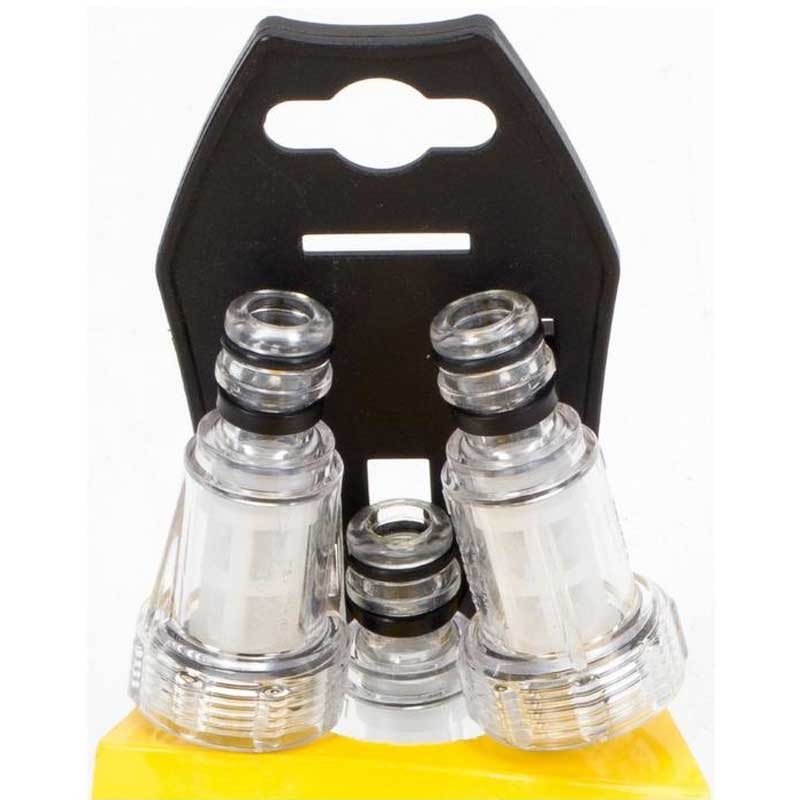 Set 3 filtre apa STANLEY 41965, plastic, transparent, pentru masinile de spalat cu presiune Stanley