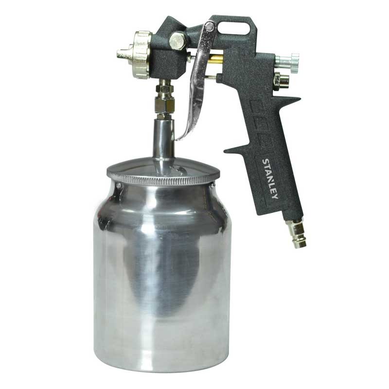 Pistol de vopsit cu aspiratie STANLEY 151093XSTN, recipient 1 litru, duza 1.4 mm, 150 l/min, 4 bar
