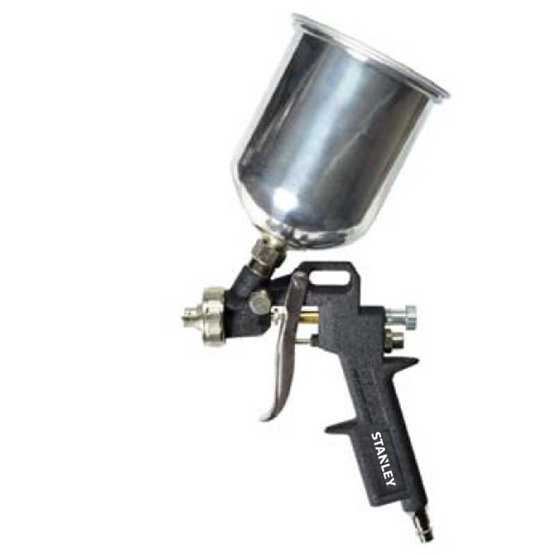 Pistol de vopsit gravitational STANLEY 170133XSTN, recipient 0.5 litri, duza 1.5 mm, 156 l/min, 4 bar