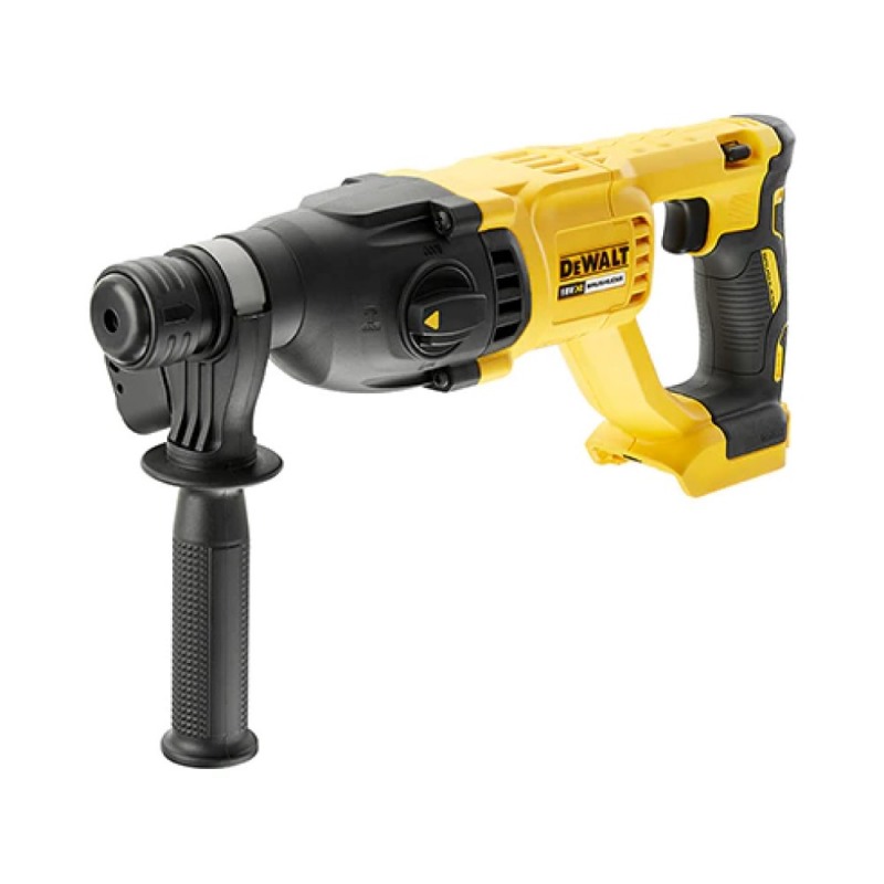 Ciocan rotopercutor DeWALT DCH133N, SDS-Plus, cu 3 moduri de lucru, 18 V, XR Li-Ion, fara acumulatori si incarcator
