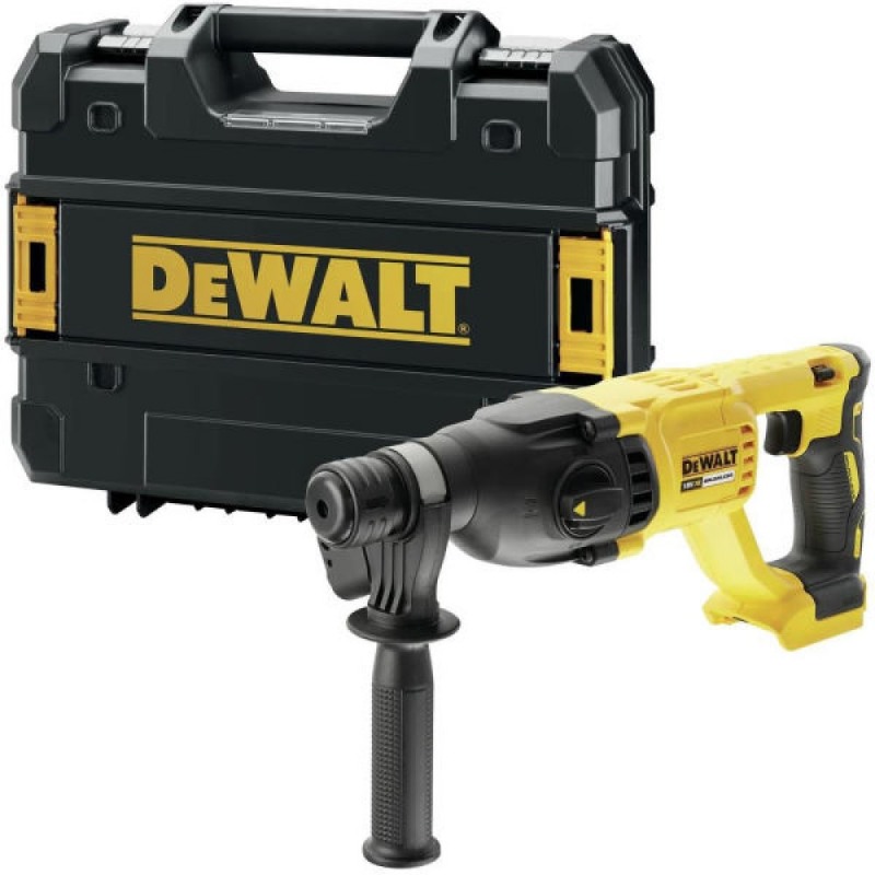 Ciocan rotopercutor DeWALT DCH133N, SDS-Plus, cu 3 moduri de lucru, 18 V, XR Li-Ion, fara acumulatori si incarcator