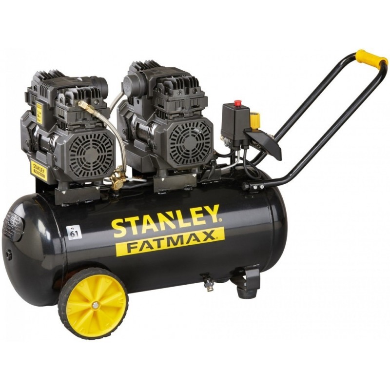Compresor de aer STANLEY FatMax Silent FMXCMS3050HE, 2200 W, 3 CP, 320 l/min, 8 bar, butelie 50 litri