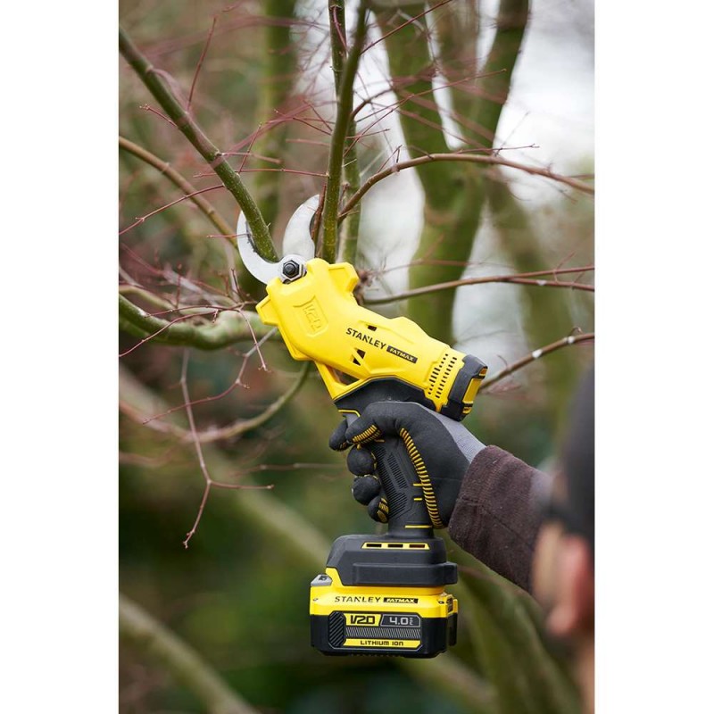 Foarfeca electrica de gradina STANLEY FatMax V20 SFMCPP32B, 18V, diametru maxim taiere 32 mm, fara acumulator, fara incarcator
