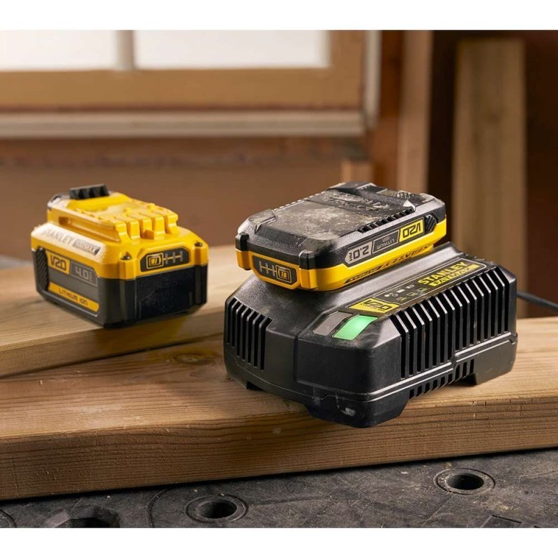 Incarcator rapid Li-Ion STANLEY FatMax V20 SFMCB14, 18V, curent incarcare 4.0 Ah