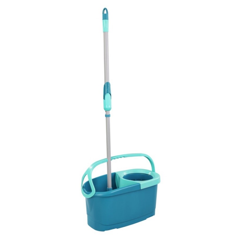 Set curatenie mop rotativ rotund LEIFHEIT Clean Twist Ergo 52101, galeata 12 litri
