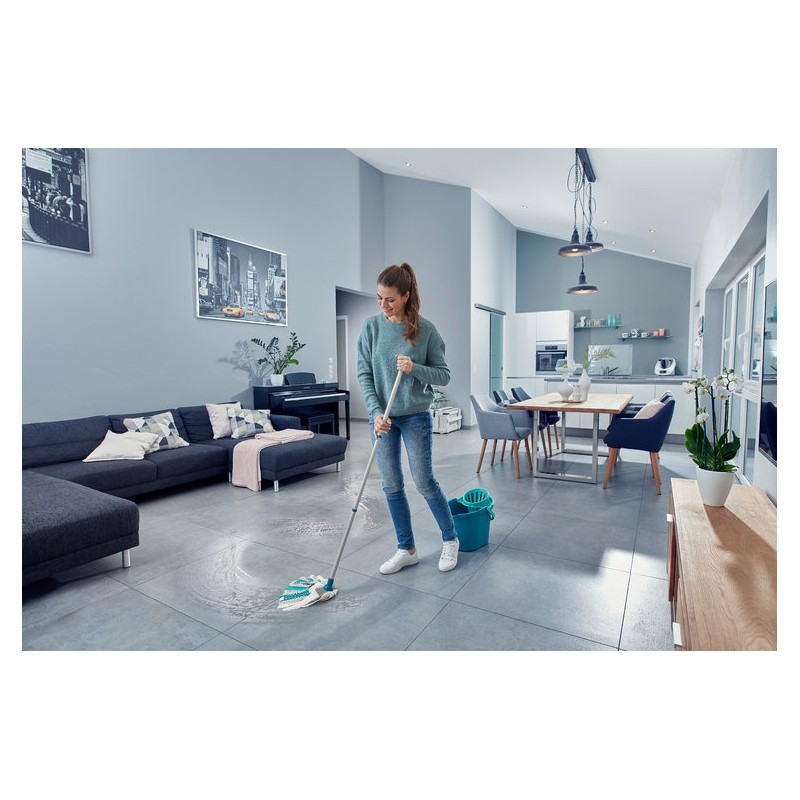 Set curatenie mop si galeata LEIFHEIT Power Mop 3 in 1 52106, galeata 12 litri