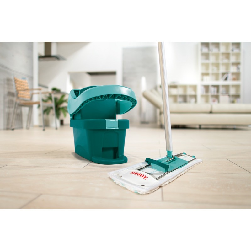 Set presa pentru mop si spalator LEIFHEIT Profi Mobil 55096, galeata 8 litri, latime curatare 42 cm