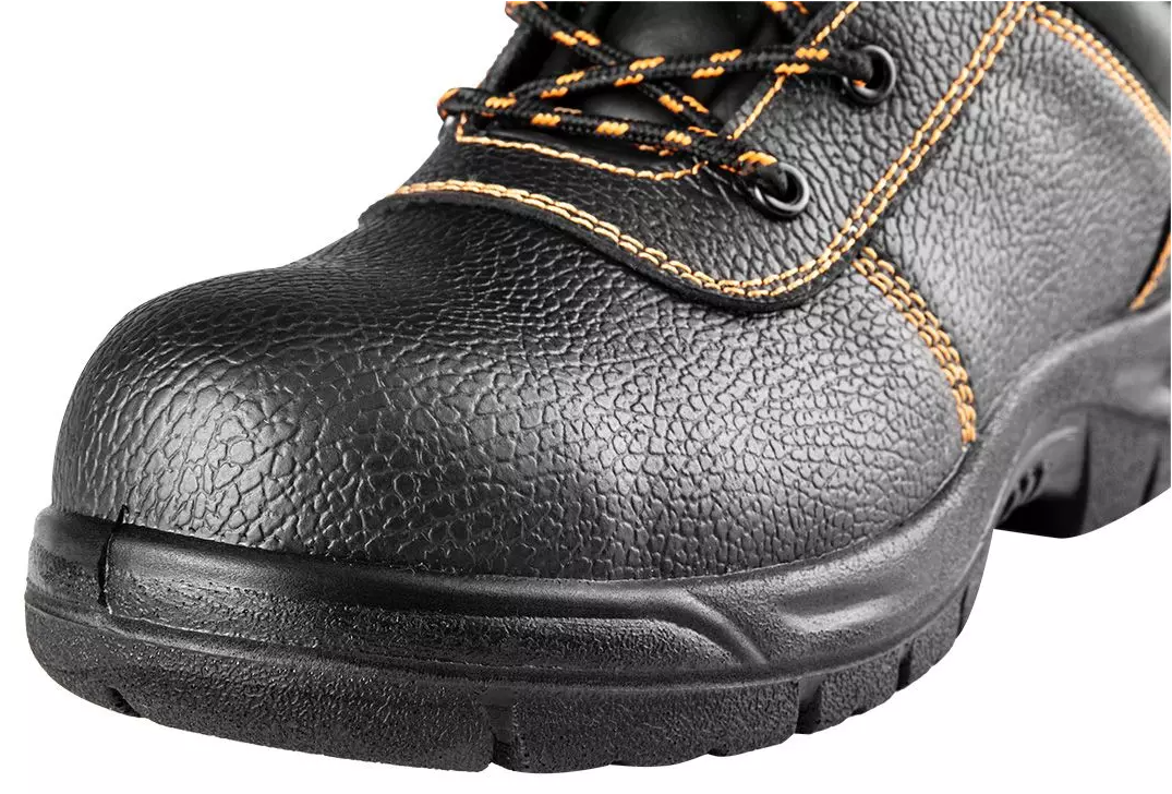 Pantofi de lucru cu bombeu metalic NEO 82-160-39NEO, S1 SRC, marimea 39, din piele, varf din otel, talpa antistatica