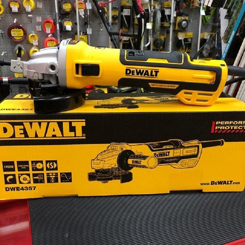 Polizor unghiular profesional DeWALT DWE4357, 1700 W, 125 mm, motor fara perii