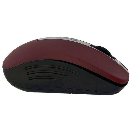 Mouse Wireless TELLUR Basic TLL491091, optic, rezolutie mouse 1001 - 3000 dpi, rosu inchis