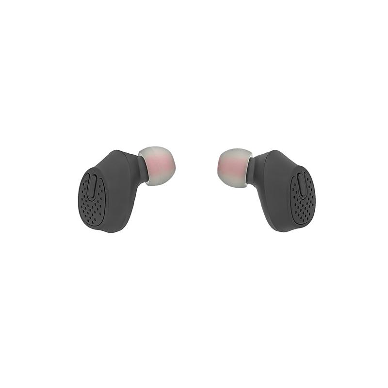 Casti audio Wireless TELLUR Mood TLL511331, cu microfon, Bluetooth, in-ear, negru