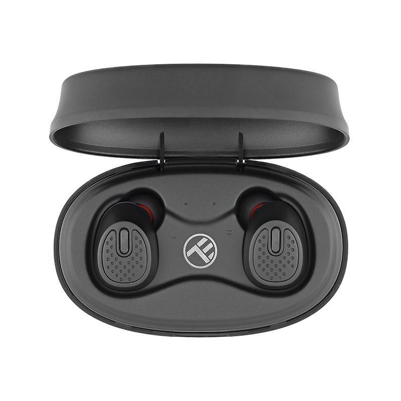 Casti audio Wireless TELLUR Mood TLL511331, cu microfon, Bluetooth, in-ear, negru