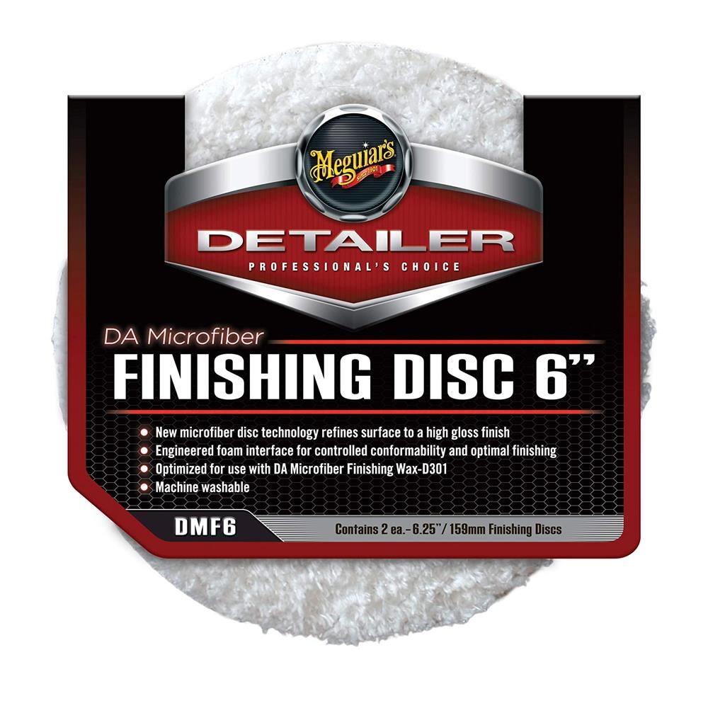 Set 2 paduri de microfibra MEGUIARS DMF6MG, diametru 150 mm