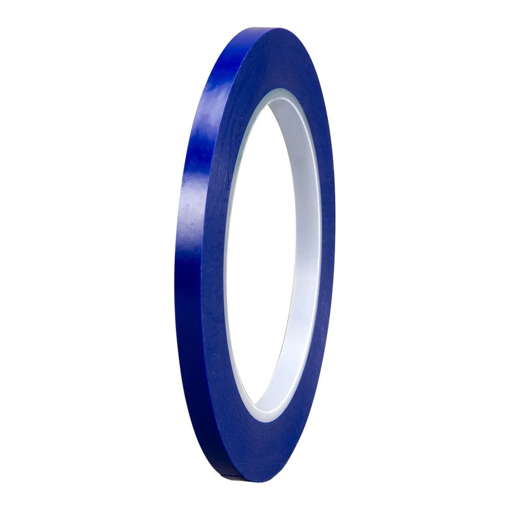 Banda pentru mascare 3M VFLine Blue 06404, 3 mm x 33 metri, vinil, albastru