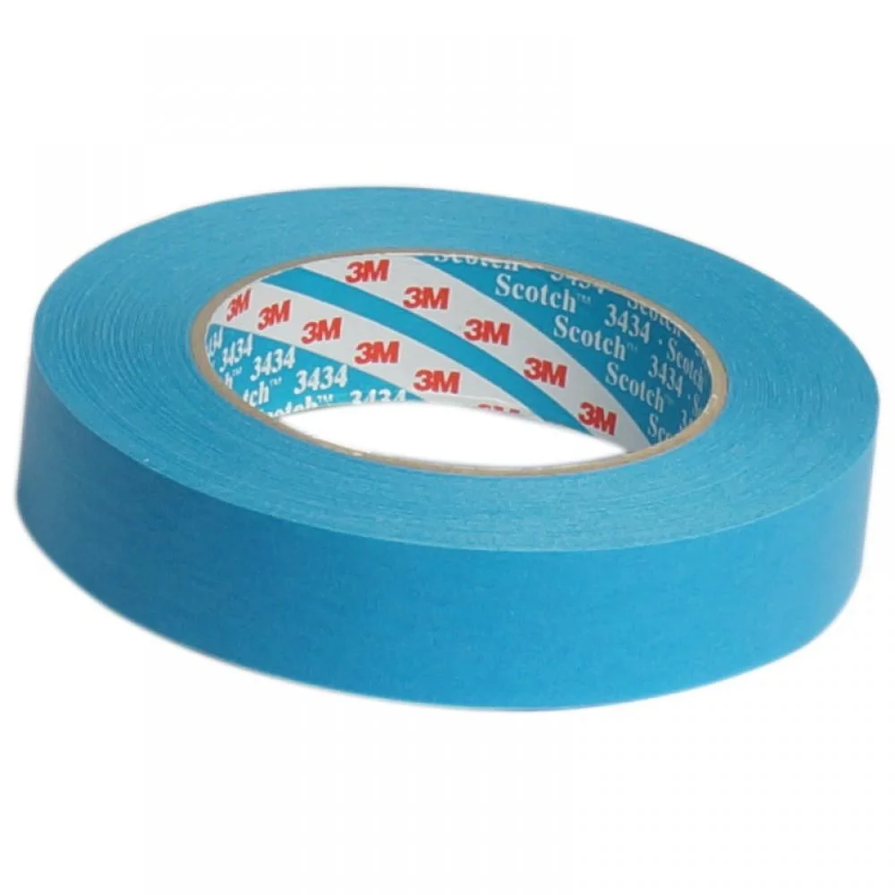 Banda pentru mascare 3M High Performance Masking Tape 3434 07895, 19 mm x 50 metri