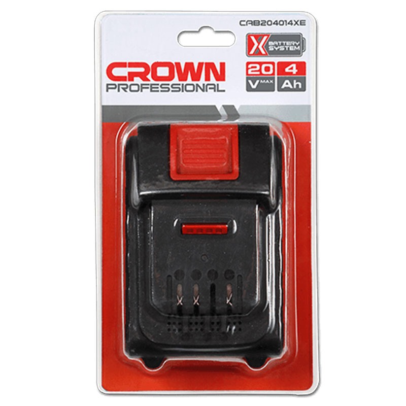 Acumulator CROWN CAB204014XE, 20 V, 4 Ah, Li-Ion