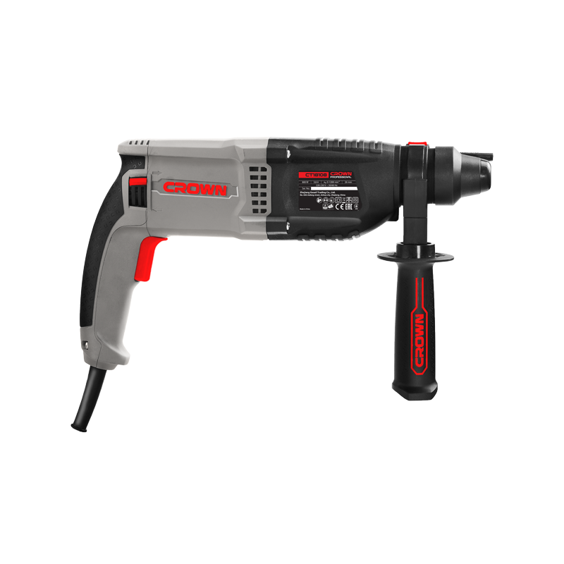 Ciocan rotopercutor CROWN CT18108BMC, SDS Plus, 3.4 J, 800 W