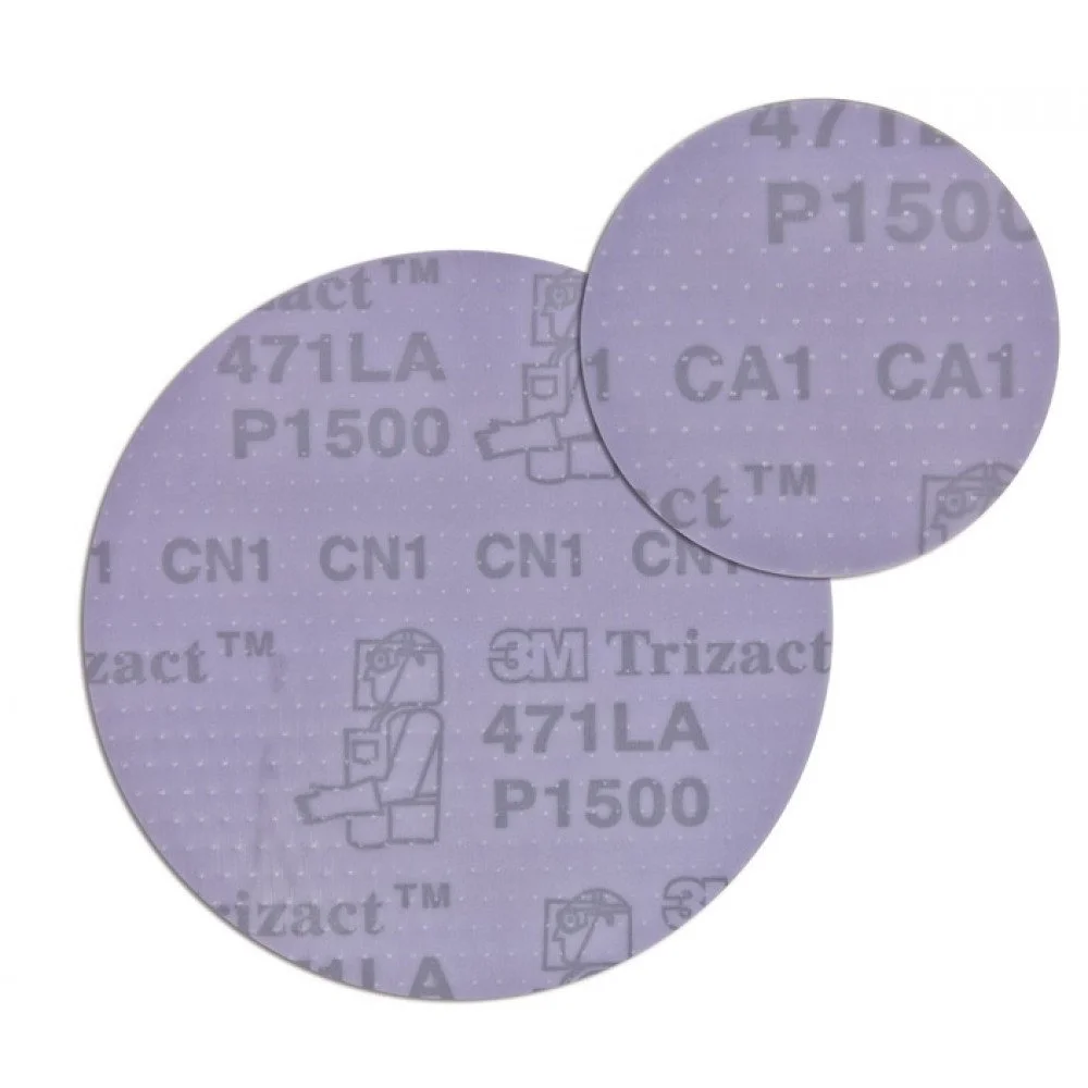 Set 25 discuri abrazive 3M Trizact 05600, granulatie P1500, 150 mm, pret pe bucata