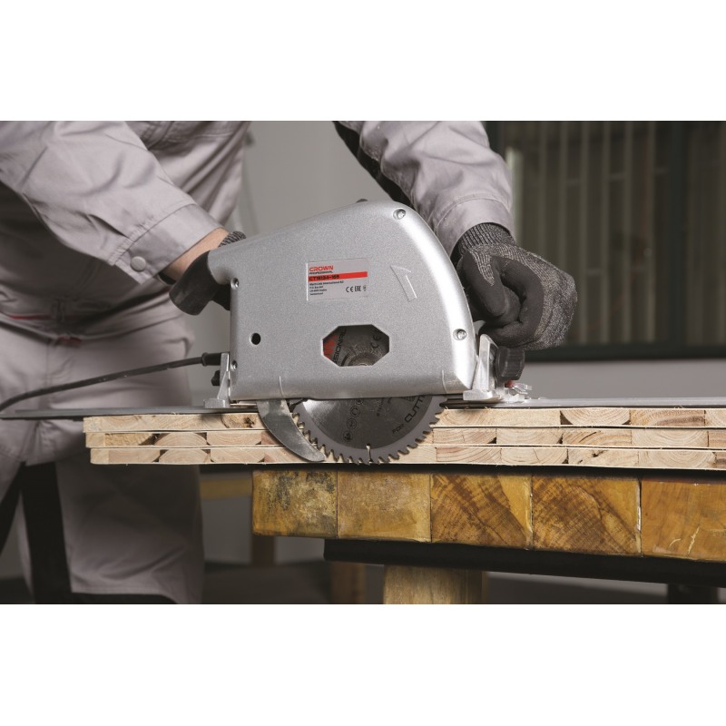 Fierastrau circular profesional CROWN CT15134-165, 1300 W, 165 mm, 5000 rpm