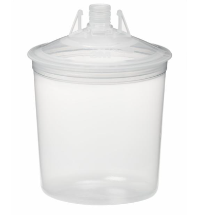 Set 50 pahare si capace pentru mixare vopsea 3M PPS 16026, volum 650 ml, filtru 125 microni, cu 20 dopuri