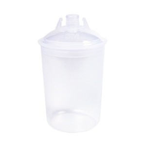 Set 2 cani mixare vopsea midi 3M PPS 16122, 400 ml, cu manson