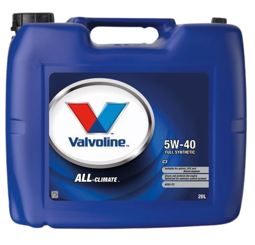 Ulei motor VALVOLINE ALL CLIMATE C3 5W40 V540ACC3/20, volum 20 litri, sintetic