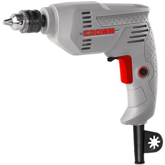 Masina de gaurit profesionala CROWN CT10126C, 400 W, mandrina rapida