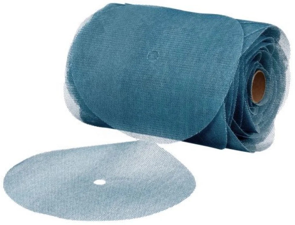 Set 100 discuri abrazive 3M Blue Net Disc Roll 36423, granulatie P180, 150 mm