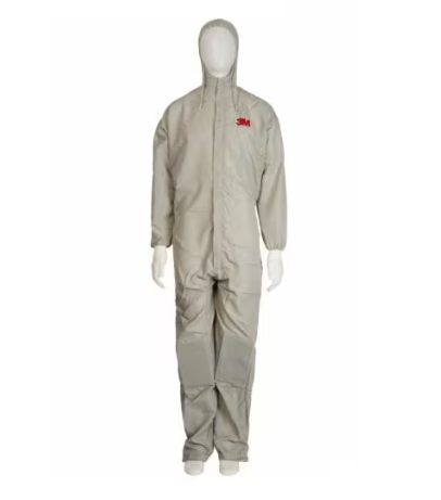 Combinezon reutilizabil antistatic 3M 50425M, marimea M, din poliester, lavabil, 3 buzunare