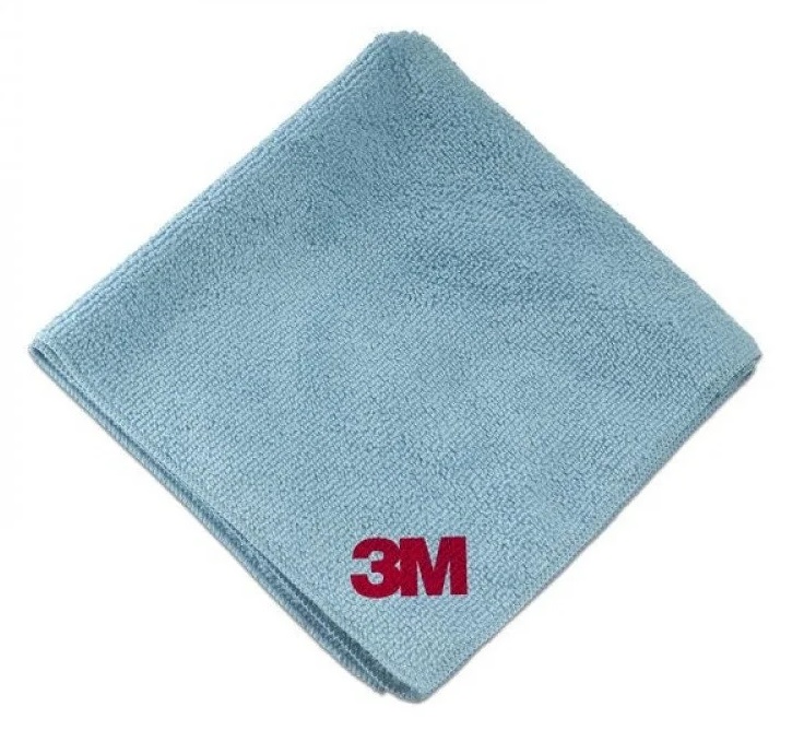 Laveta microfibre polish 3M Ultrasoft 50486, 36 x 32 cm, albastru