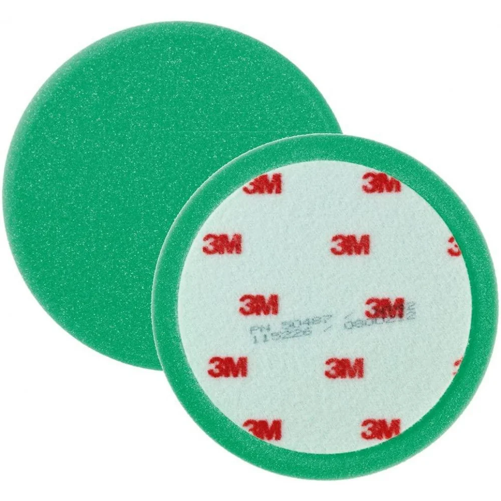 Burete pentru polish abraziv 3M Perfect-it III Compounding Pad 50487, 150 mm, verde