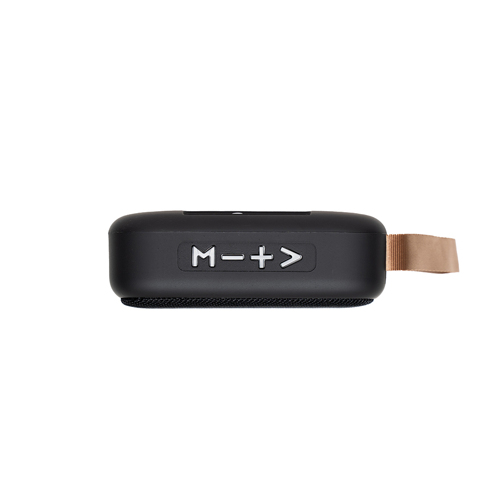 Boxa Bluetooth SPACER SPB-POCKET-BK portabila, 3 W, acumulator 520 mAh, autonomie 5 ore, FM, distanta de functionare 10 m, USB, negru