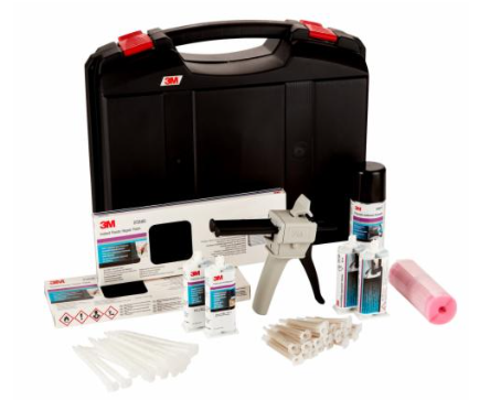 Kit pentru reparare materiale plastice 3M 51060, cutie depozitare si transport
