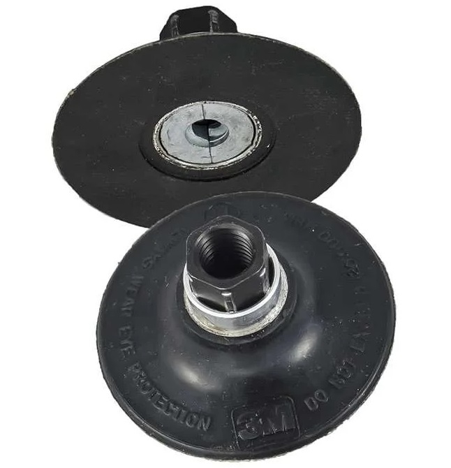 Taler din cauciuc pentru slefuire 3M Roloc 84998, prindere M14, 75 mm