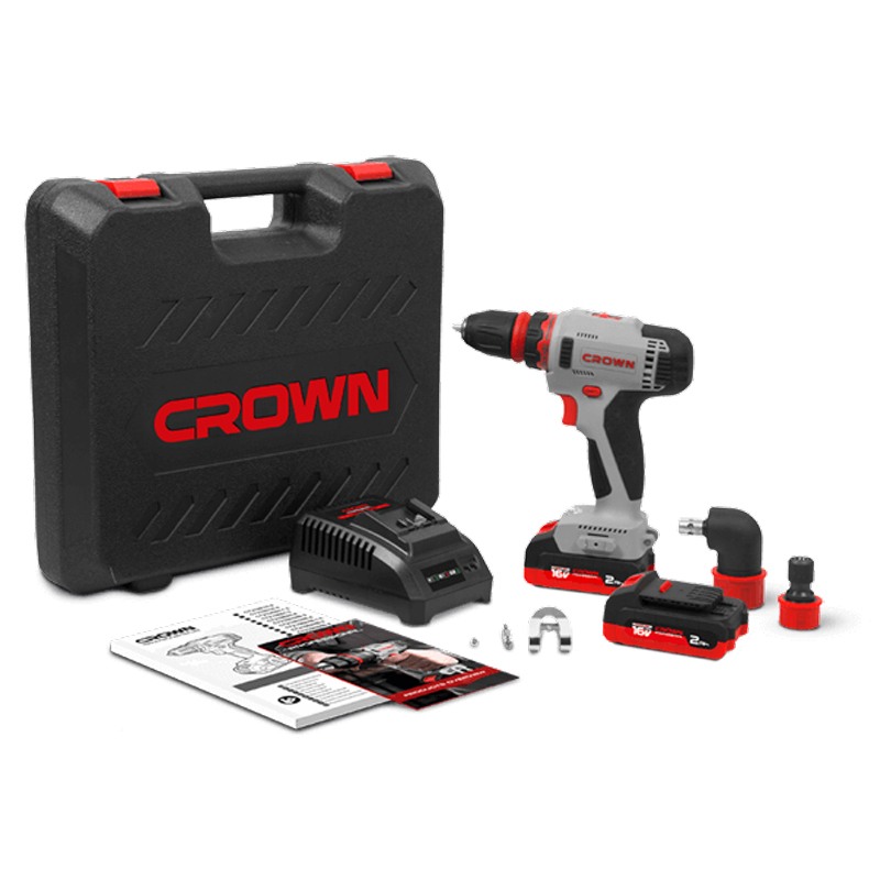Masina de insurubat CROWN CT21082HQ-2, cu acumulator 16 V