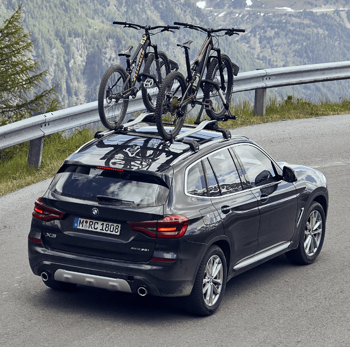 Suport auto pentru bicicleta THULE UpRide 599001, montare pe bare transversale, prindere de roti, greutate maxima suportata 20 kg