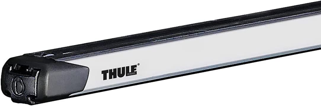 Set 2 bare transversale THULE SlideBar 891000, lungime 127 cm, argintiu, sarcina maxima 90 kg