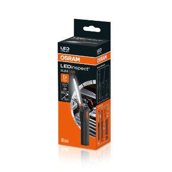 Lanterna inspectie auto OSRAM LEDinspect SLIM 500 LEDIL403, 500 lm, 6000 K, cu LED, unghiuri multiple, carlig agatare si prindere magnetica