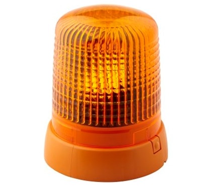Girofar galben HELLA 2RL 008 061-111, 70W, bec halogen, H1, 24V, 194 x 155 mm, cablu 3.5 m, prindere permanenta