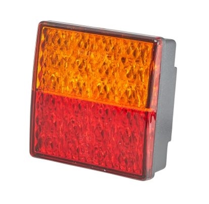 Lampa semnalizare stop HELLA 2SD 357 029-001, cu LED, 12V, 80x80 mm
